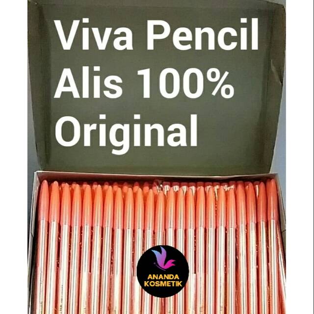 BUKAN KW BACA TELITI VIVA PENSIL ALIS ORIGINAL 100% BUKAN HARGA LUSINAN YG PALSU INI