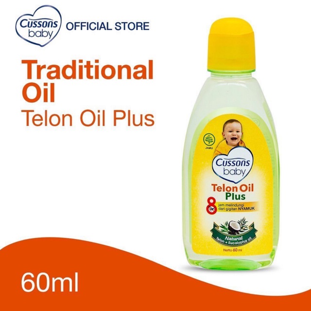 Cussons Baby Telon Oil Plus / minyak telon bayi