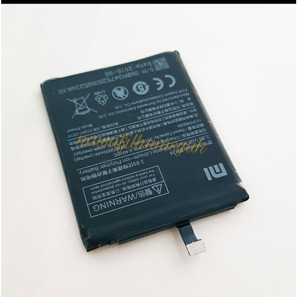 Baterai Batteray Batre xiomi xiaomi redmi 5A Original BN34