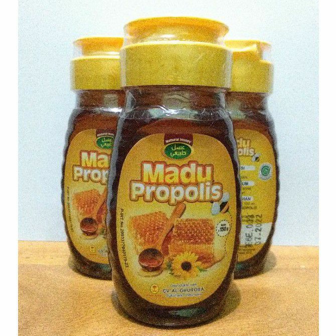 

Madu Propolis Trigona Al Ghuroba 150gr