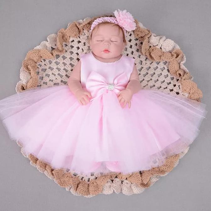 NEGO BONEKA ANAK PEREMPUAN MURAH☻ BONEKA REBORN WITH DRESS / BONEKA MIRIP BAYI NPK EKONOMIS