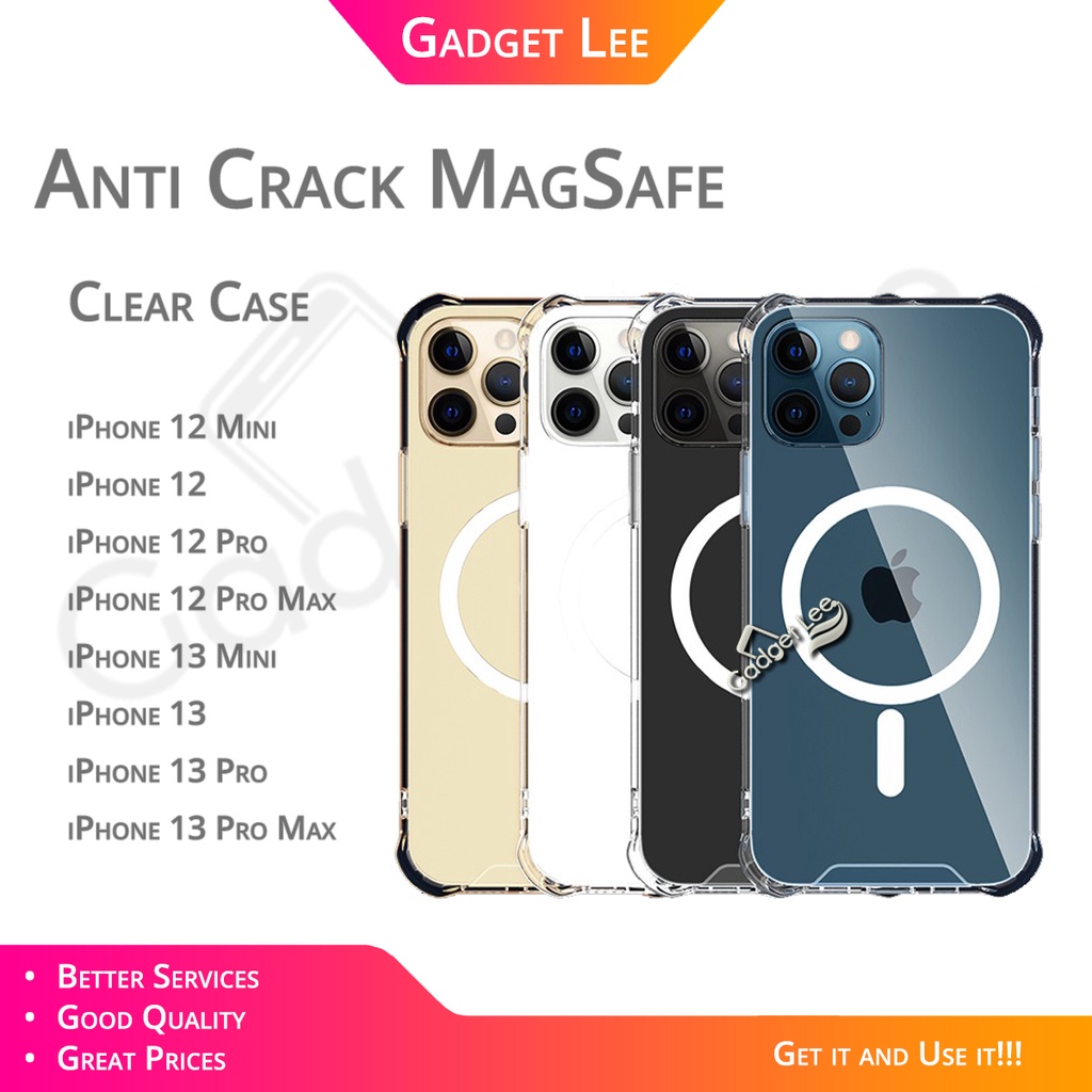 Clear Case Magsafe Premium For iphone 11 / iphone 11 pro / iphone 11 promax/ iPhone 12 / iPhone 12 Mini / iPhone 12 Pro / iPhone 12 Pro Max / iPhone 13 / iPhone 13 Mini / iPhone 13 Pro / iPhone 13 Pro Max /iphone 14/iphone 14 pro/iphone 14 plus/14 promax