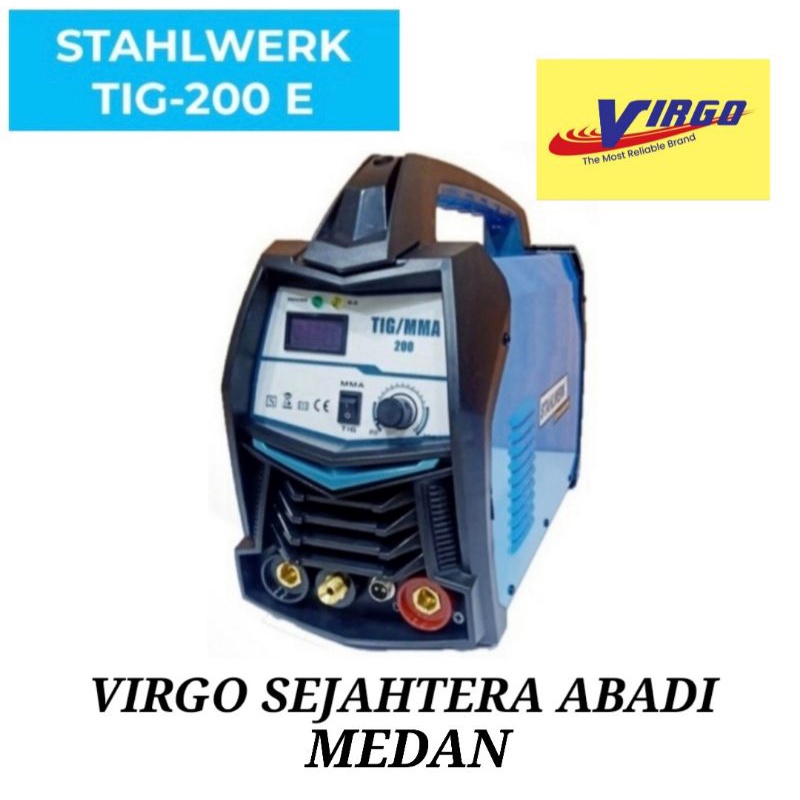 STAHLWERK TIG-200E MESIN LAS 200A 200 AMPERE DC TIG200E TIG 200E 200 E