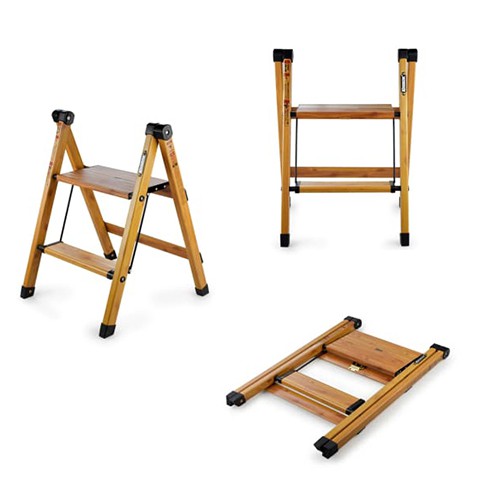 Tangga Lipat Aluminium 2 Step Motif