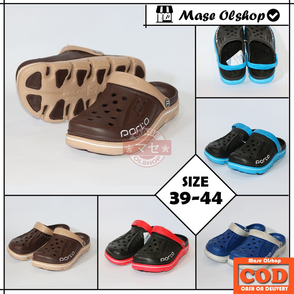 Sandal Baim Sandal Karet Pria Porto 1006M