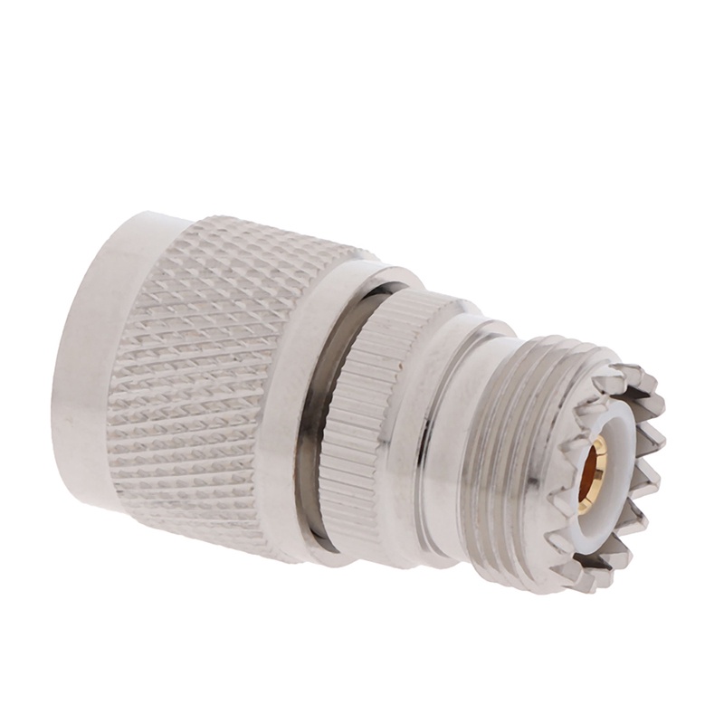 {LUCKID}1Pc N Type Male to UHF SO-239 Female Jack Straight RF Coax Adapter Connector