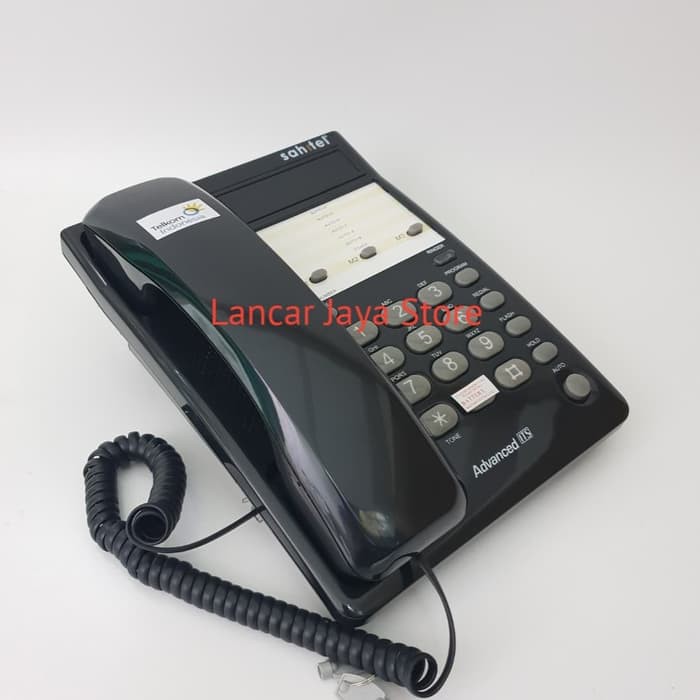 Sahitel Pesawat Telpon Meja Kantor / Telepon Kabel Sahitel S71 (Black) - Hitam
