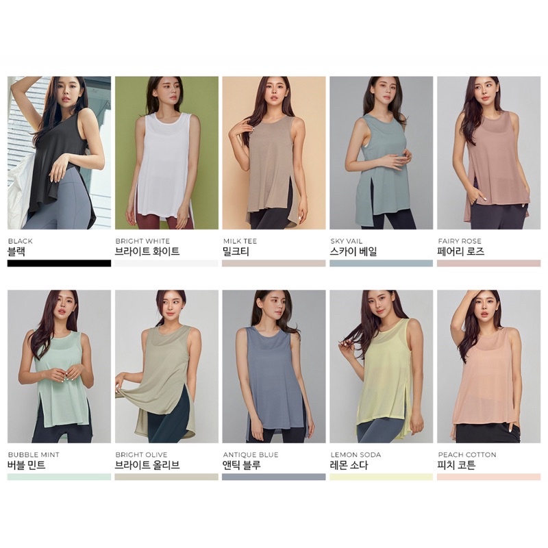 [Minne] Tank Top Olahraga Wanita STL Fresh Crape Holiday