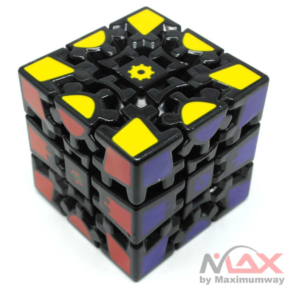 Rubik X-Cube Magic 3D Puzzle - X10 Warna Hitam