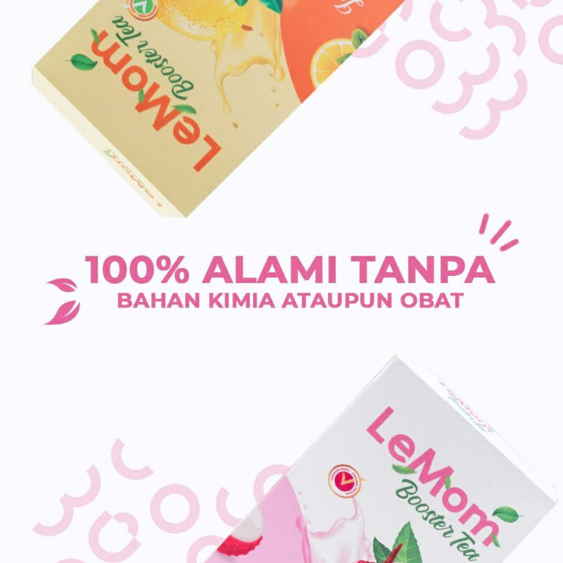 Lemon Booster Tea All Varian / Teh Pelancar Asi