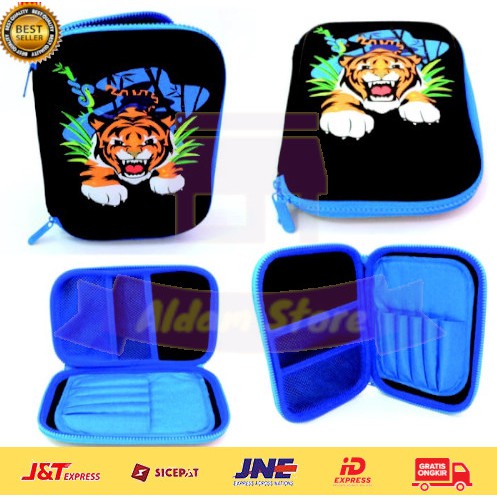 

Aldam - Tempat Pensil Anak Karakter Timbul set Peralatan alat tulis