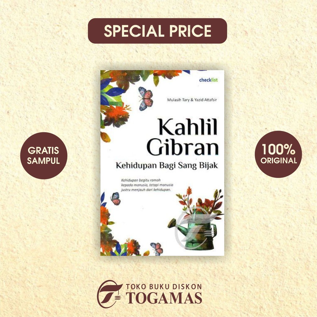 Kahlil Gibran Kehidupan Bagi Sang Bijak Shopee Indonesia