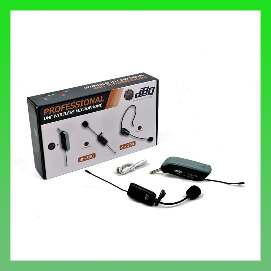 Mic DBQ DB-380 / Microphone Wireless / UHF / Clip