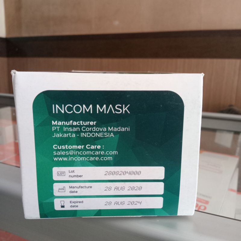 Masker Cantol income murah isi 50 pcs