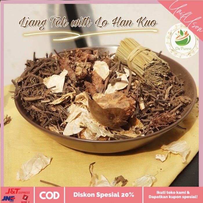

⭐COD⭐ Paket Liang Teh Lo Han Kuo Premium Import 160gr - Sea Coconut