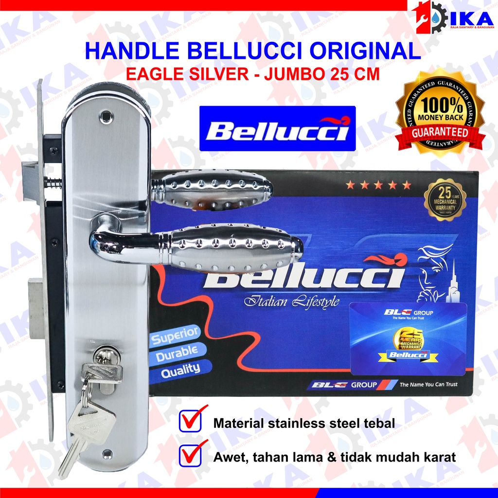 Kunci Pintu Besar Bellucci Newton NP Handle Besar Bellucci  Handle Stainless /Kunci Pintu Besar Bellucci Asli Handle Besar Bellucci Kunci Bellucci Stainless N Series