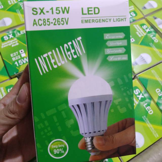 Lampu bohlam emergency 15w / lampu led bohlam / lampu emergency