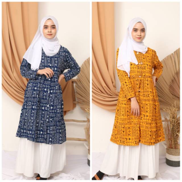 Celline Tunik Etnik Tribal