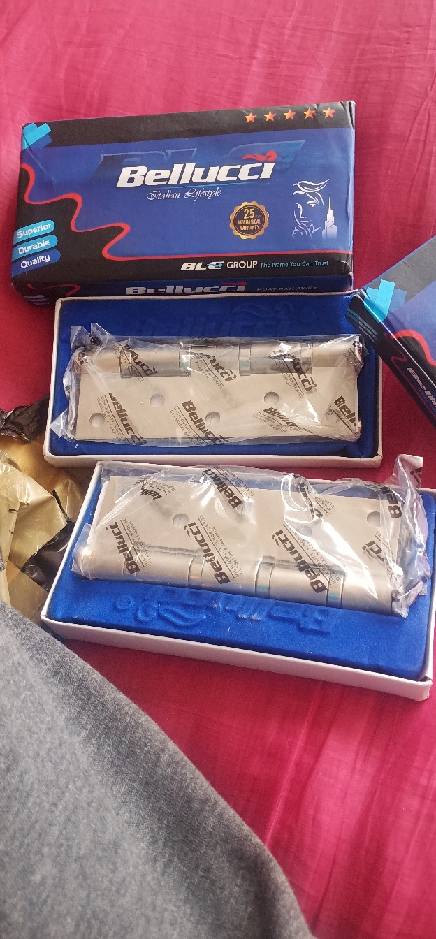 Grosir Engsel Pintu Belluci / Engsel Putih 3,4,5 Inch Murah