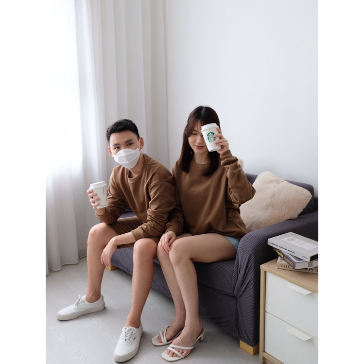 Kadaka U-0106 Jumper Unisex Sweater Polos Fleece Premium Wanita Pria