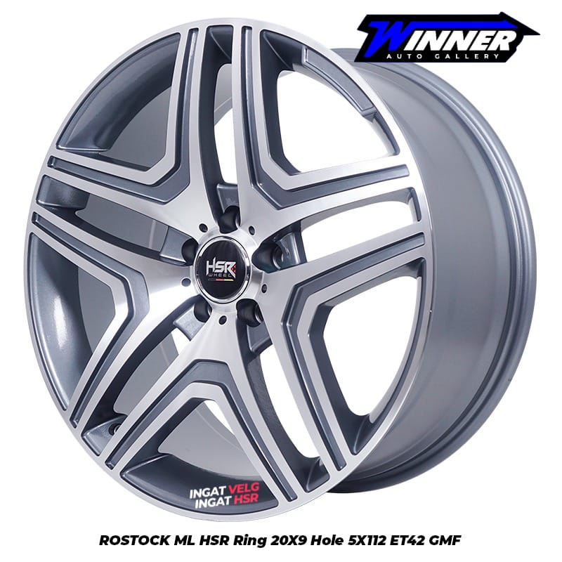 PROMO VELG RACING MERCEDES RING 20 HSR ROSTOCK - TOKO VELG BALI