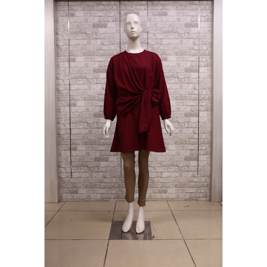 ZASKIA MECCA FASHION MUSLIM WANITA / 08098461 / BAJU MUSLIM / TUNIK ZM BUSUI DD OVERSLGH KERUT TGN