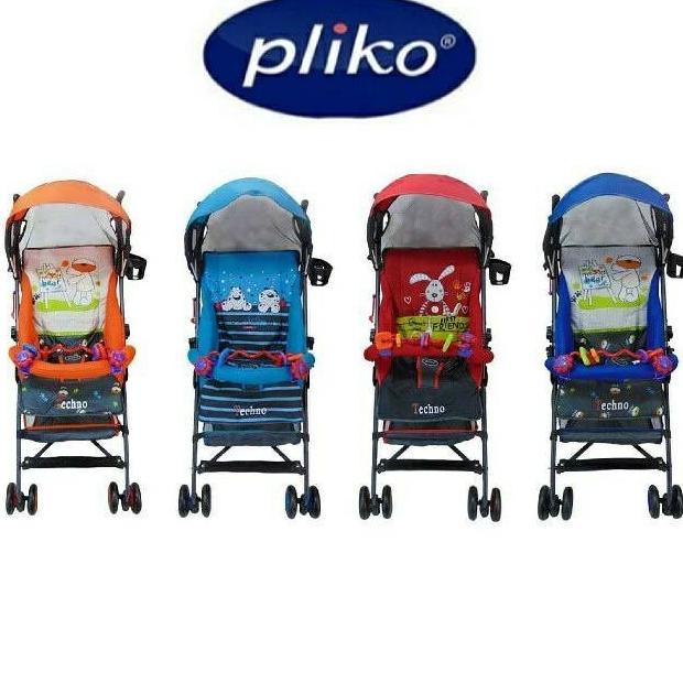 Stroller bayi murah Pliko Buggy 107 Techno