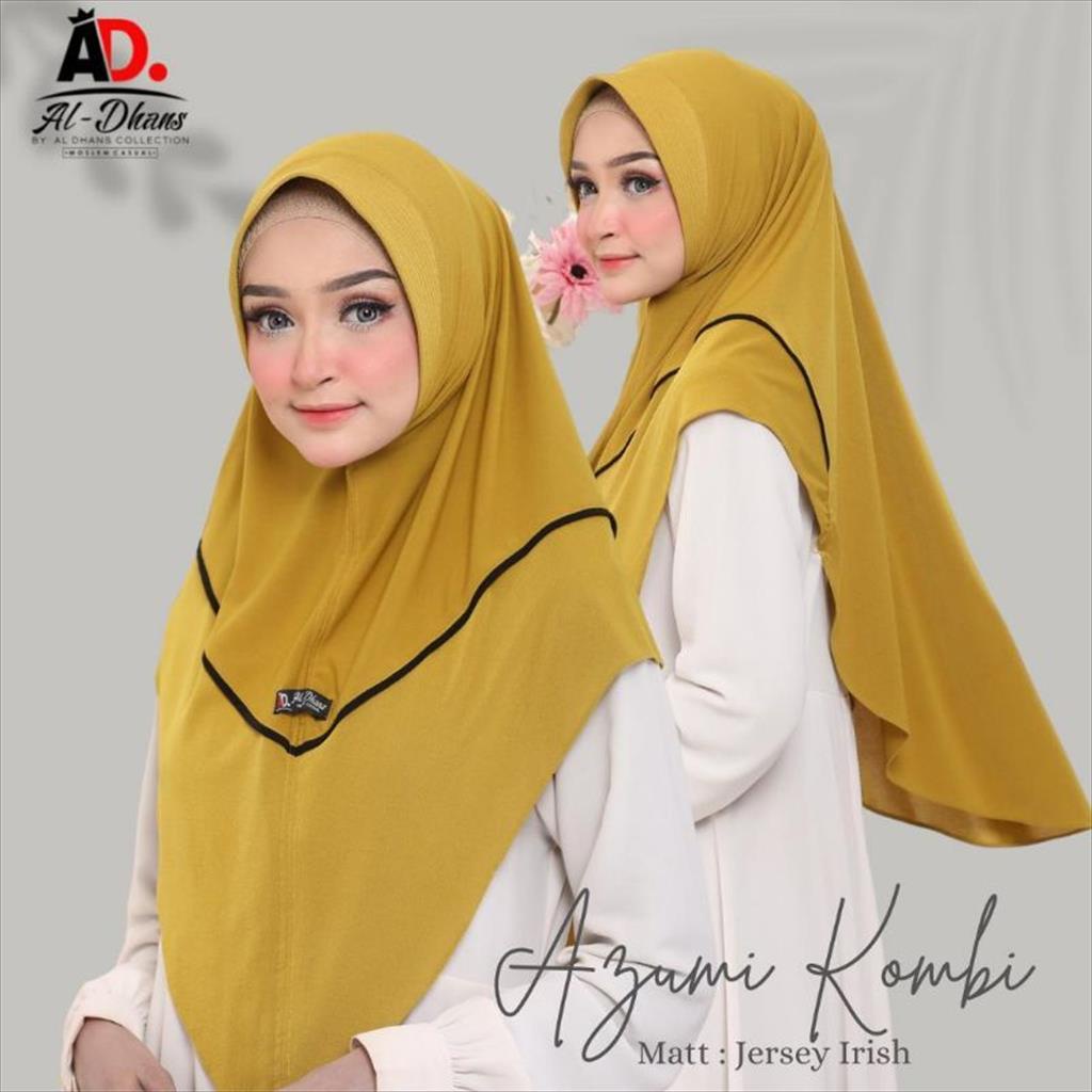 (Original Al-Dhans) Hijab Azumi Kombi by Al-Dhans - Jersey Irish