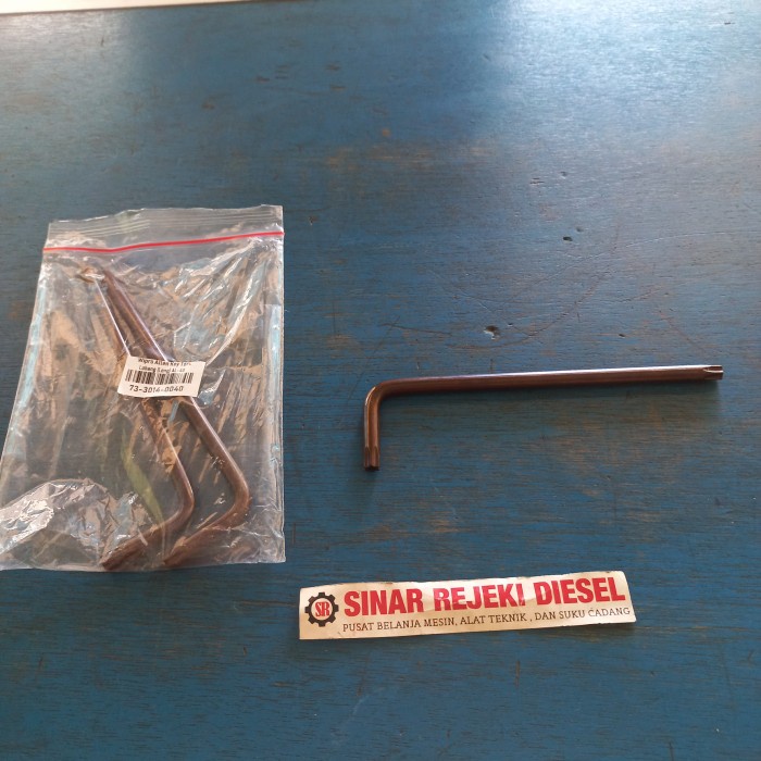 Kunci L Bintang Torx T40 Lubang Wipro Long Model Panjang gz