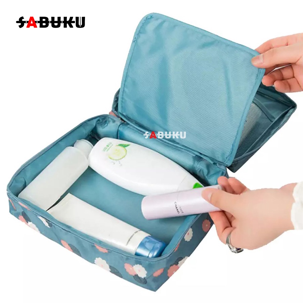 Tas Kosmetik Tas Travel Bag Pouch Travel Make Up Travel Bag korea Multi Pouch Multifungsi Tas Travel Mate - 225