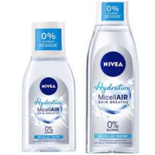 NIVEA MICELLAIR SKIN BREATHE HYDRATION 125 ml /200ML