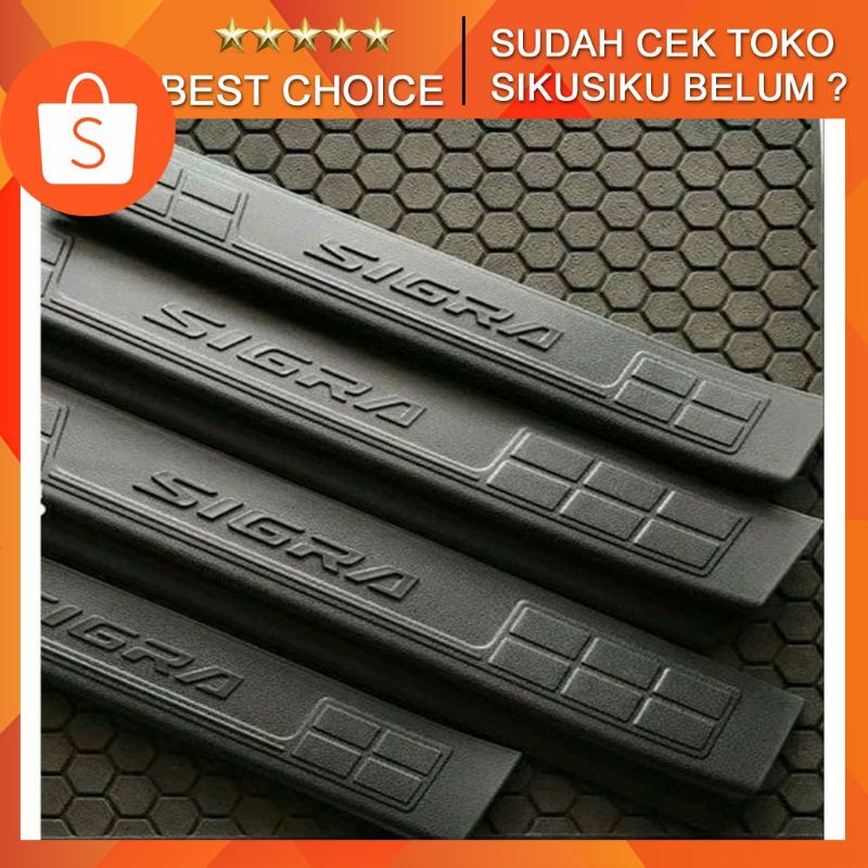 Sealplate Sillplate Samping Injakan Pintu mobil Daihatsu Sigra