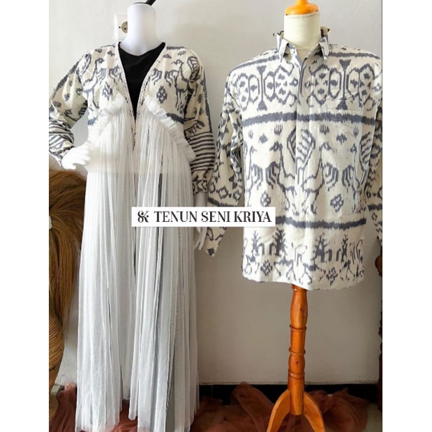 set couple tenun jepara - set baju tenun couple - set baju - couple tenun terbaru - baju tenun jepar
