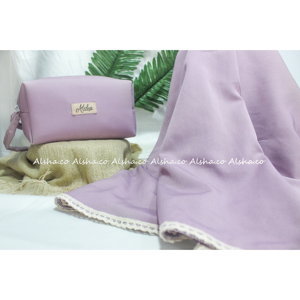 Mukena Dewasa Premium Traveling 2 in 1 Pouch