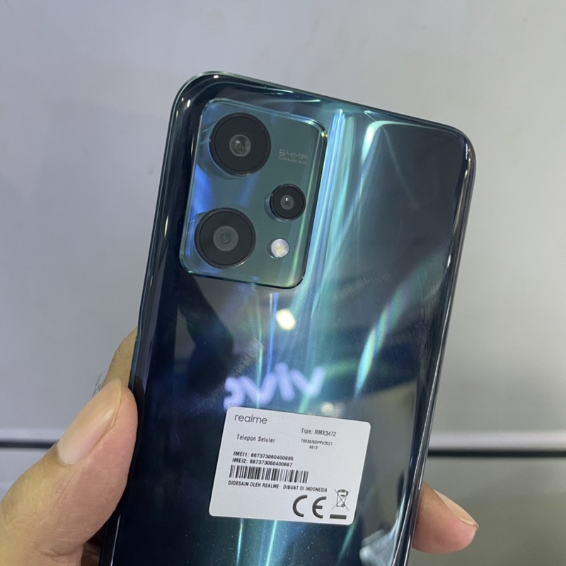 realme 9 pro 5G ram 8/128gb second bekas fullset original mulus