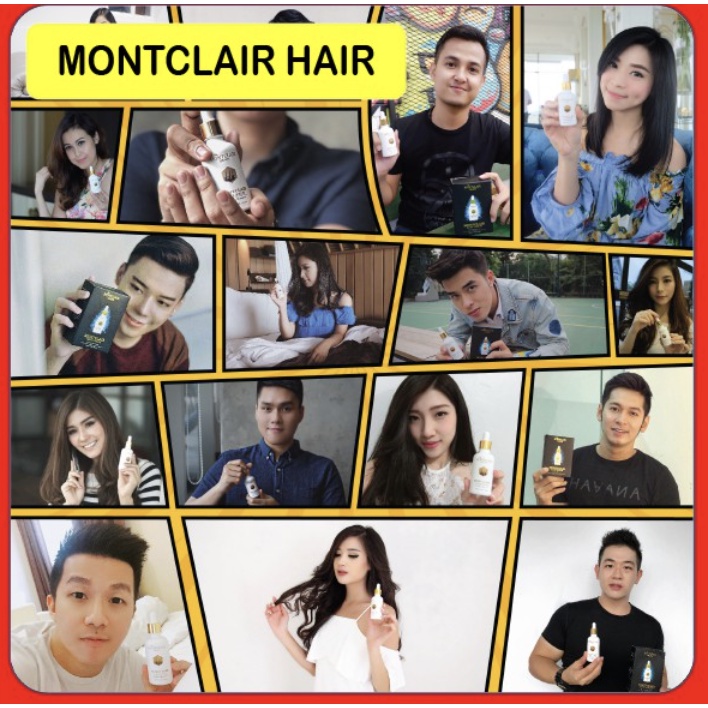 Montclair Hair Serum ORIGINAL 100% Penumbuh Rambut Bergaransi