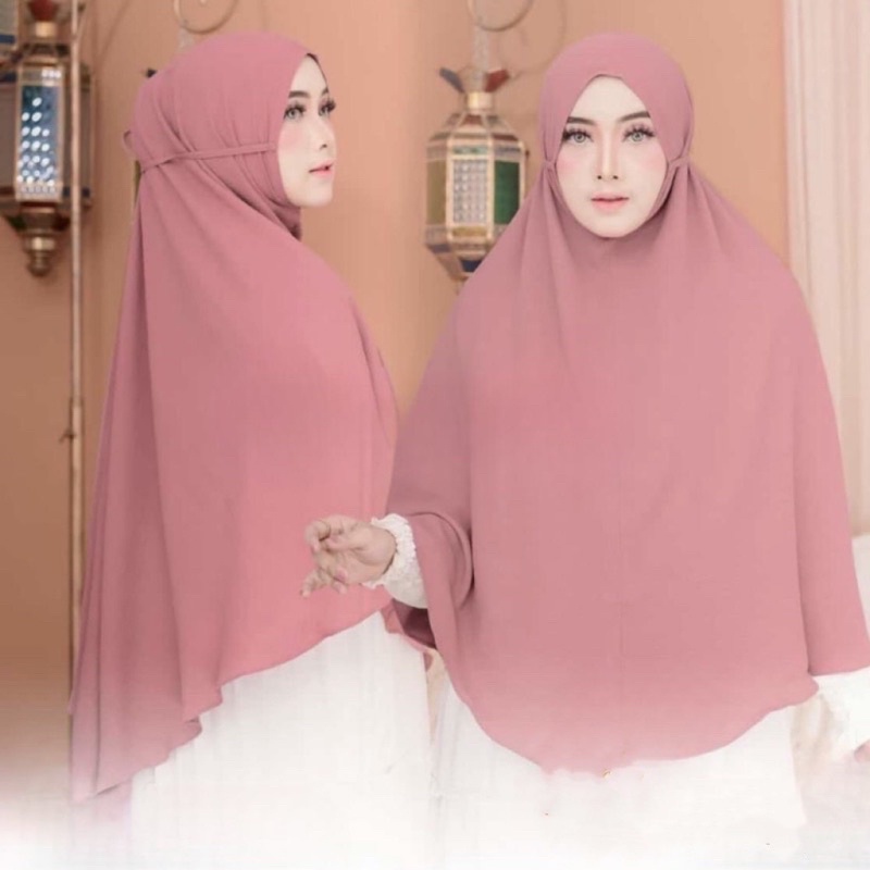 TINA COLLCETION - BERGO MARYAM CRINKLE AIRFLOW JUMBO // HIJAB NON PED SIZE XL