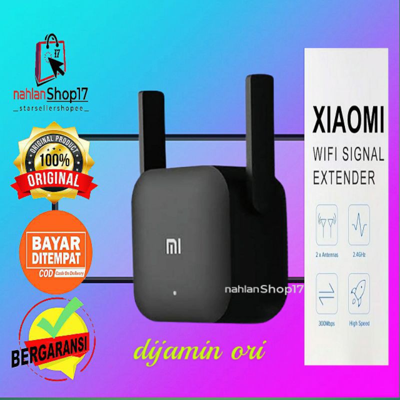 WIFI EXTENDER PRO REPEATER AMPLIEFIER ORIGINAL PRODUK / WIFI REPEATER AMPLIERFER EXTENDER PRO