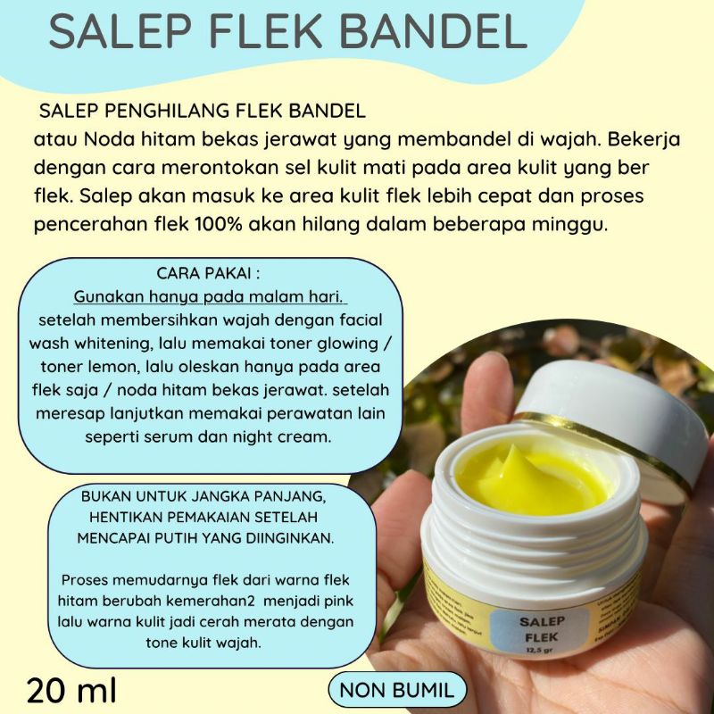 salep flek dosting / salep flek bandel / toner flek dosting / cream flek wajah susah putih / fleksol flek solution rmk