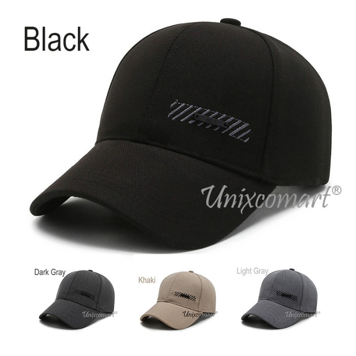 Topi Pria Topi Baseball LYON Narason Hat Cap Casual Distro Fashion Pria Wanita - Khaki(S5N7) Topi Pr