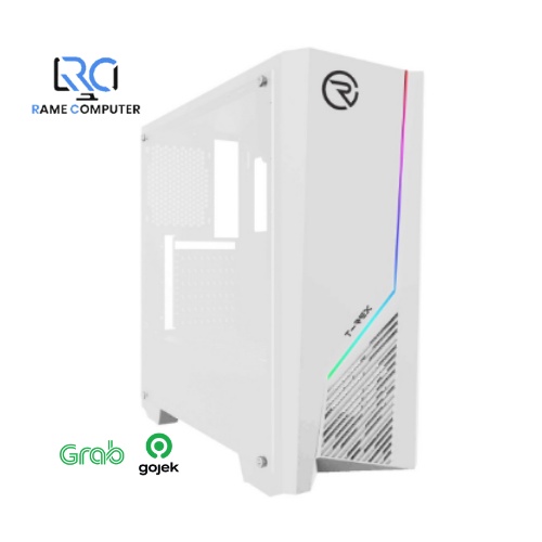 CASING GAMING CPU RVTECH TREX WHITE