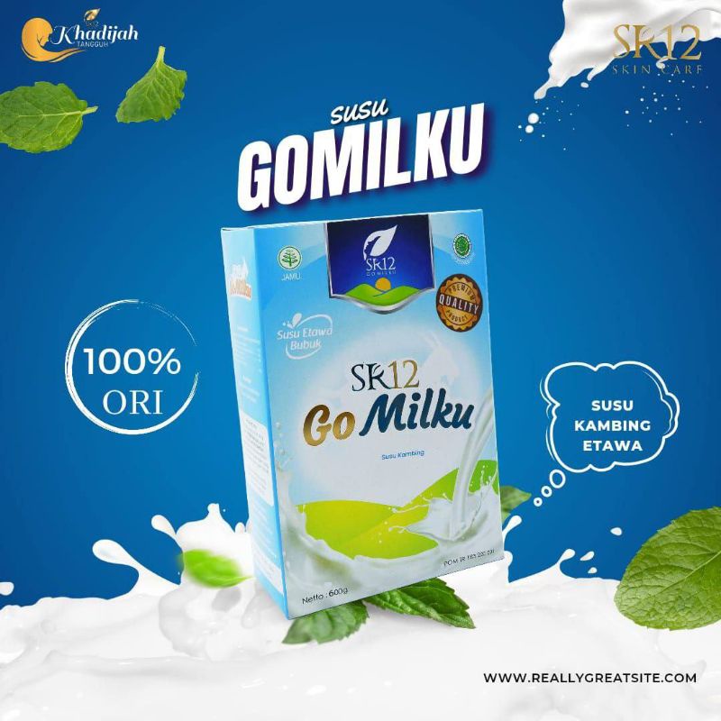 

Susu kambing ettawa/gomilku SR12