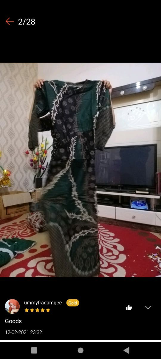 Batik Gamis  Motif Terbaru | Batik Pekalongan | Model Terbaru