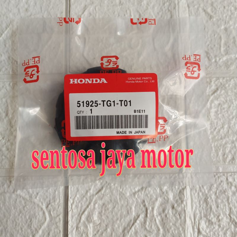 KARET SUPPORT/KARET DAMPER TATAKAN SUPPORT SHOCK BREAKER DEPAN ATAS HONDA JAZZ GD3 GE8 GK5 S RS BRIO MOBILIO NEW CITY GM2 BRV HRV FREED  ALL NEW CITY GM6 ORIGINAL