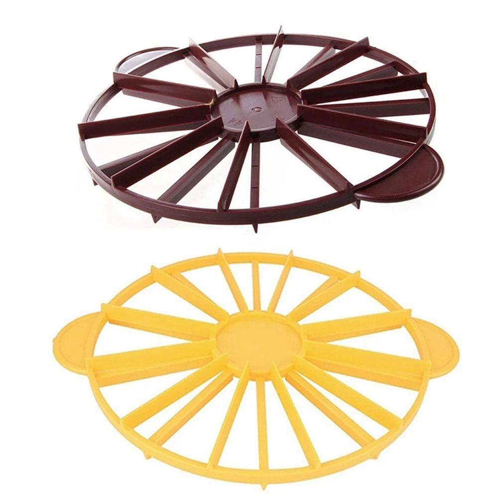 Rebuy Roti Cake Divider Bulat 10 /12Piece Bakeware Cheesecake Alat Panggang Kue Mouss Cake Tools