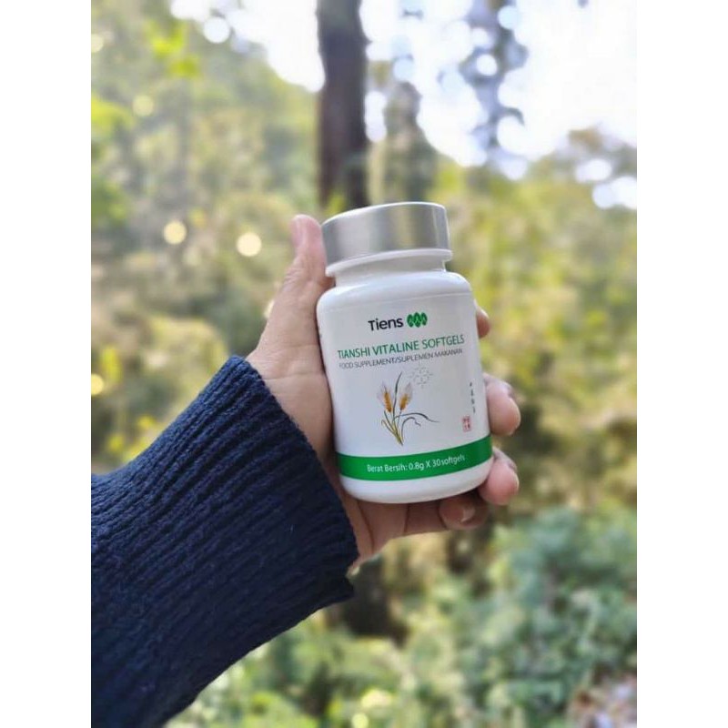 VITALINE SOFTGELS TIENS (1 botol 30 kapsul)tersegel