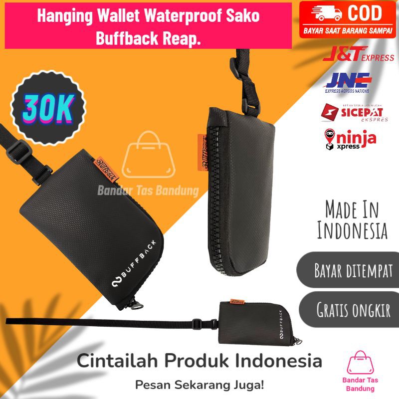 Hanging Wallet Waterproof Sako Buffback Reap. hanging Wallet Pria Hanging Cwo Hanging Cewe Dompet