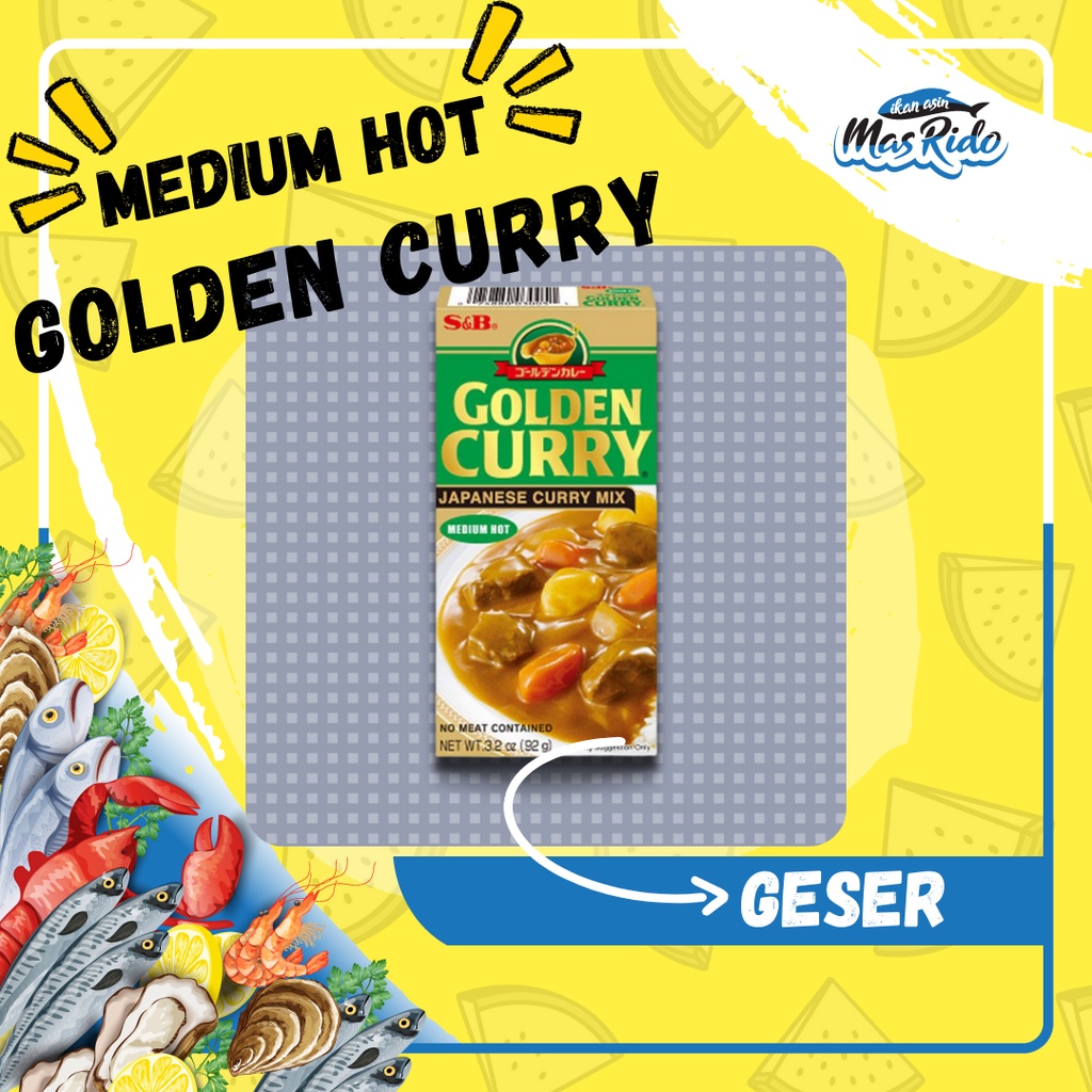 

S&B Golden Curry Medium Hot Bumbu Kare Kari Jepang Saus Mix Termurah