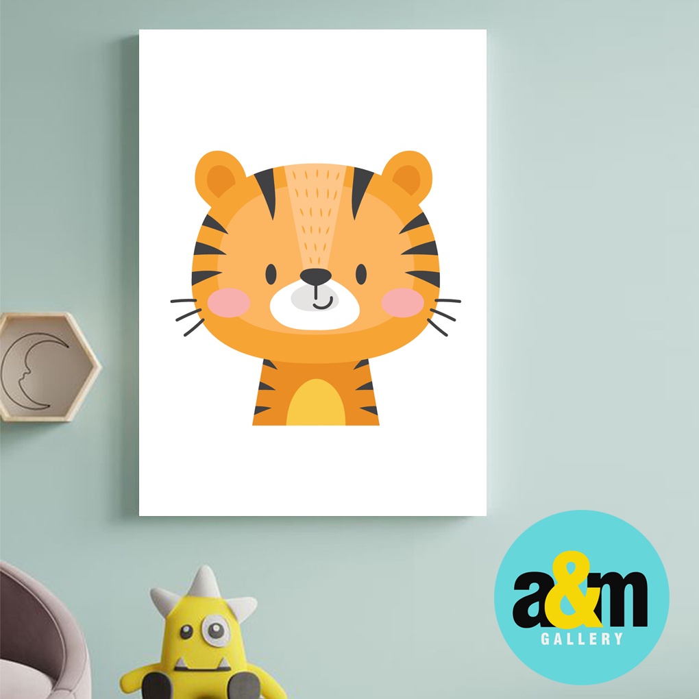 Hiasan Dinding Kamar Bayi (A4) Pajangan Anak Dekorasi Bayi Wall Decor Tema Pajangan Bayi - A&amp;M