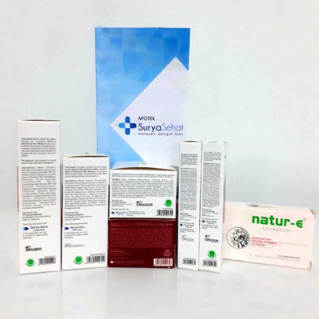 Natur-E Advanced Anti Aging Face Series Paket Lengkap 7 in 1